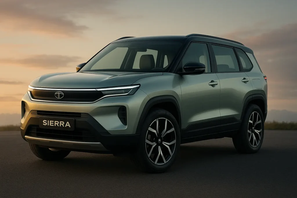 Tata Sierra 2025 Price in India