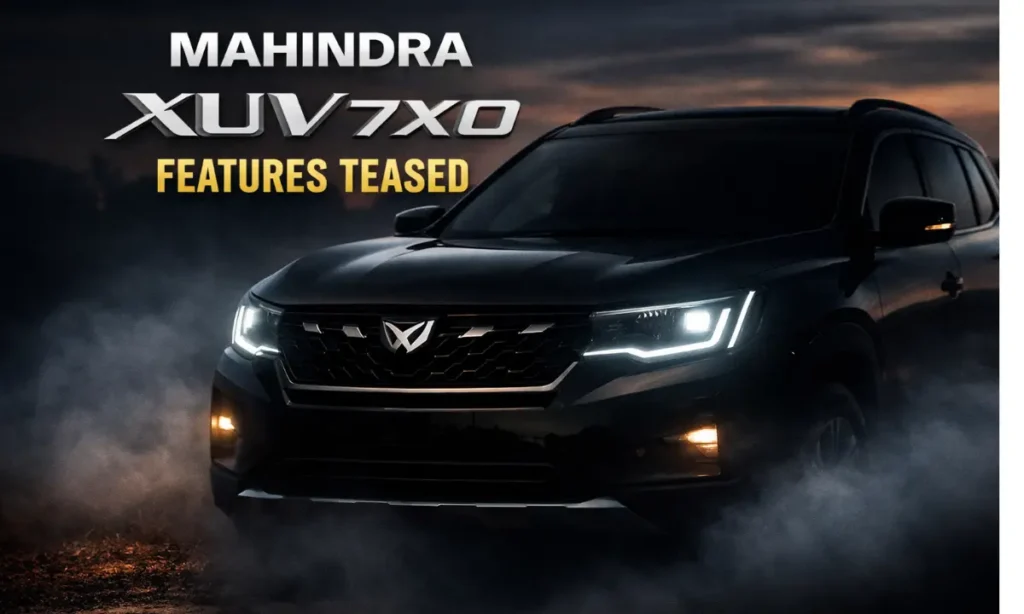 Mahindra XUV 7X0 features teades