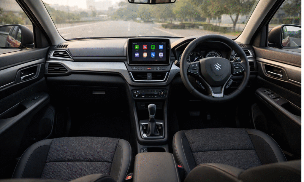 Maruti Suzuki breeza Design Interior comfort and cabin image 