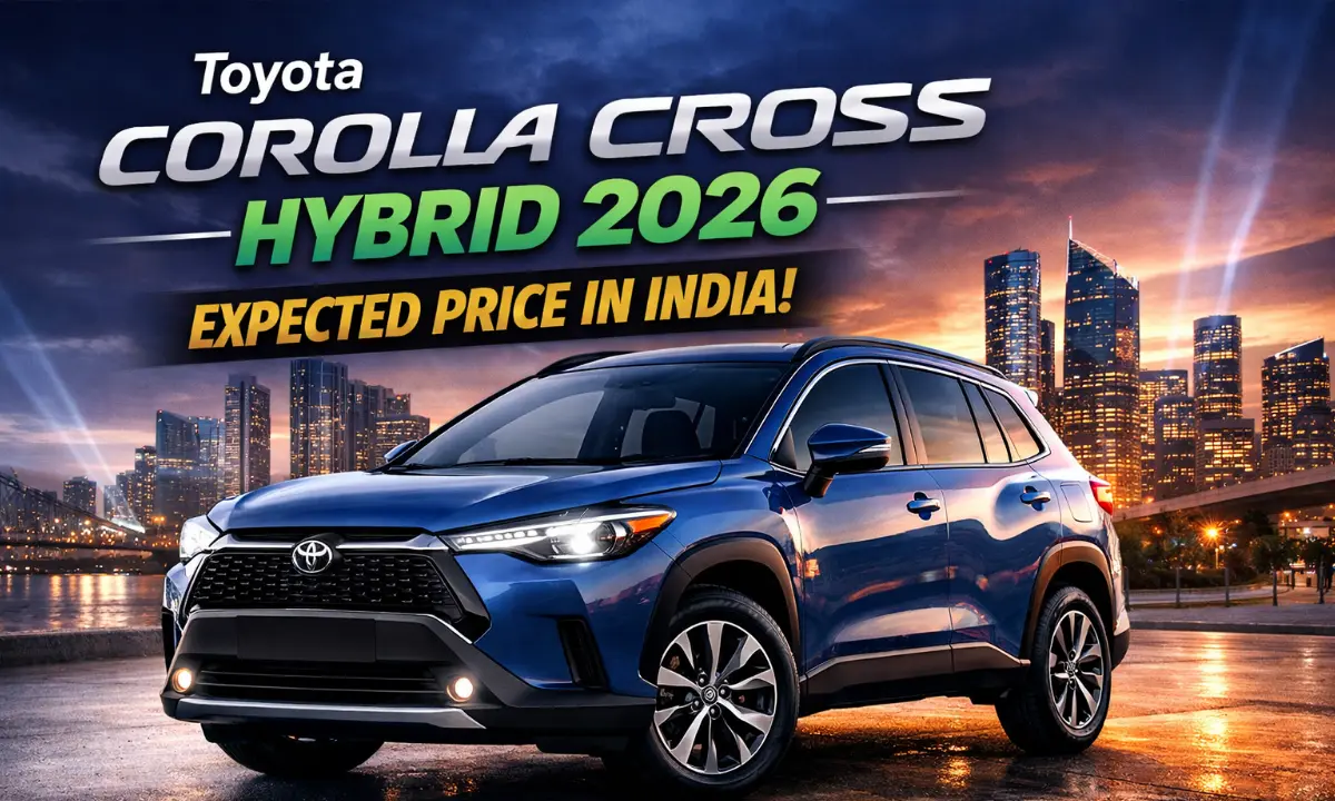 Toyota Corolla Cross Hybrid 2026 price in india
