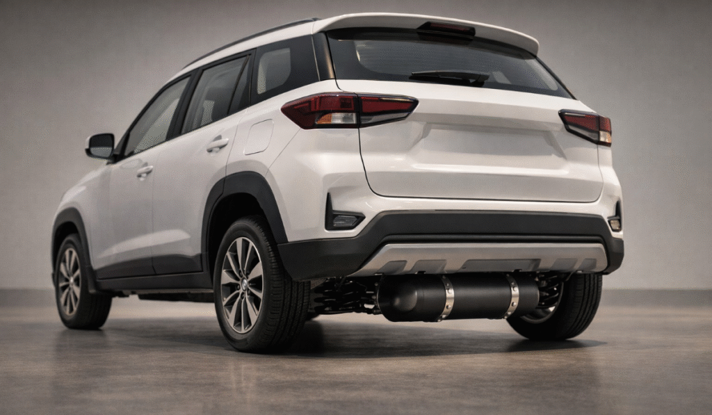 2026 Maruti Suzuki Brezza Facelift Underbody CNG Tank_ What's Different Png