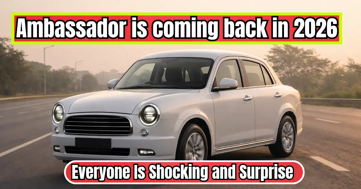 Ambassador is coming back in 2026