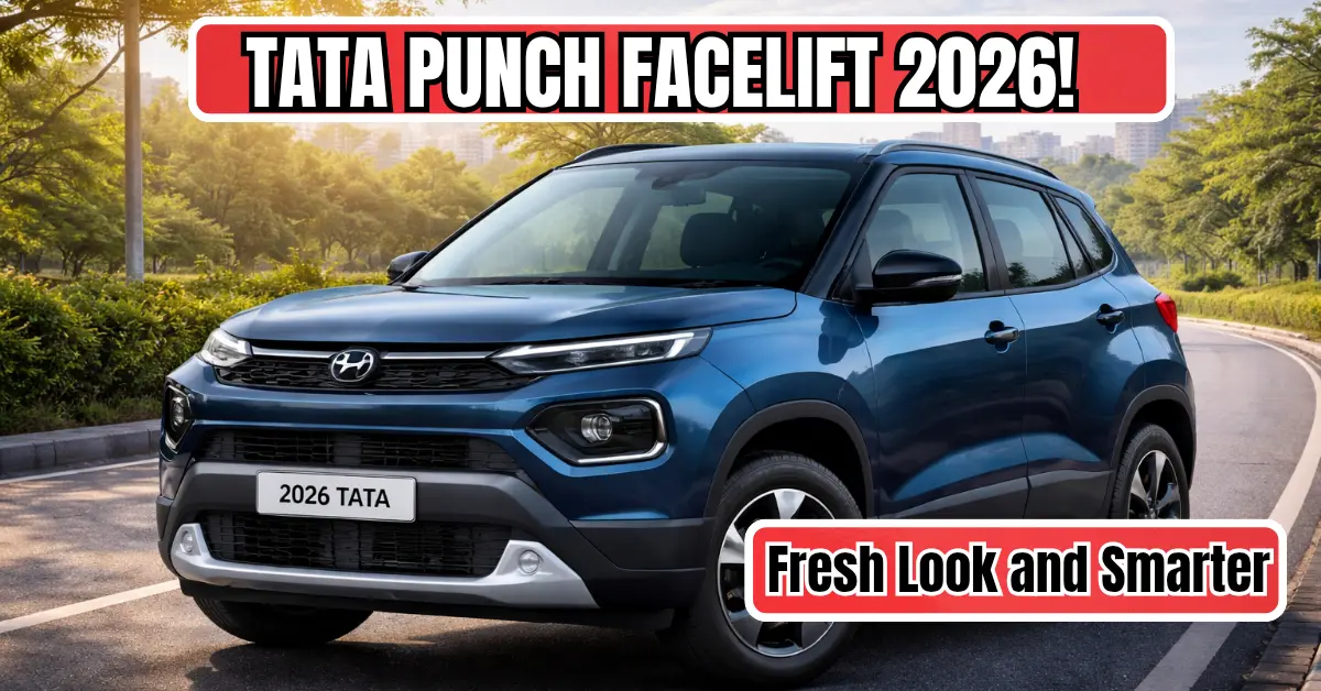the Tata punch facelift 2026