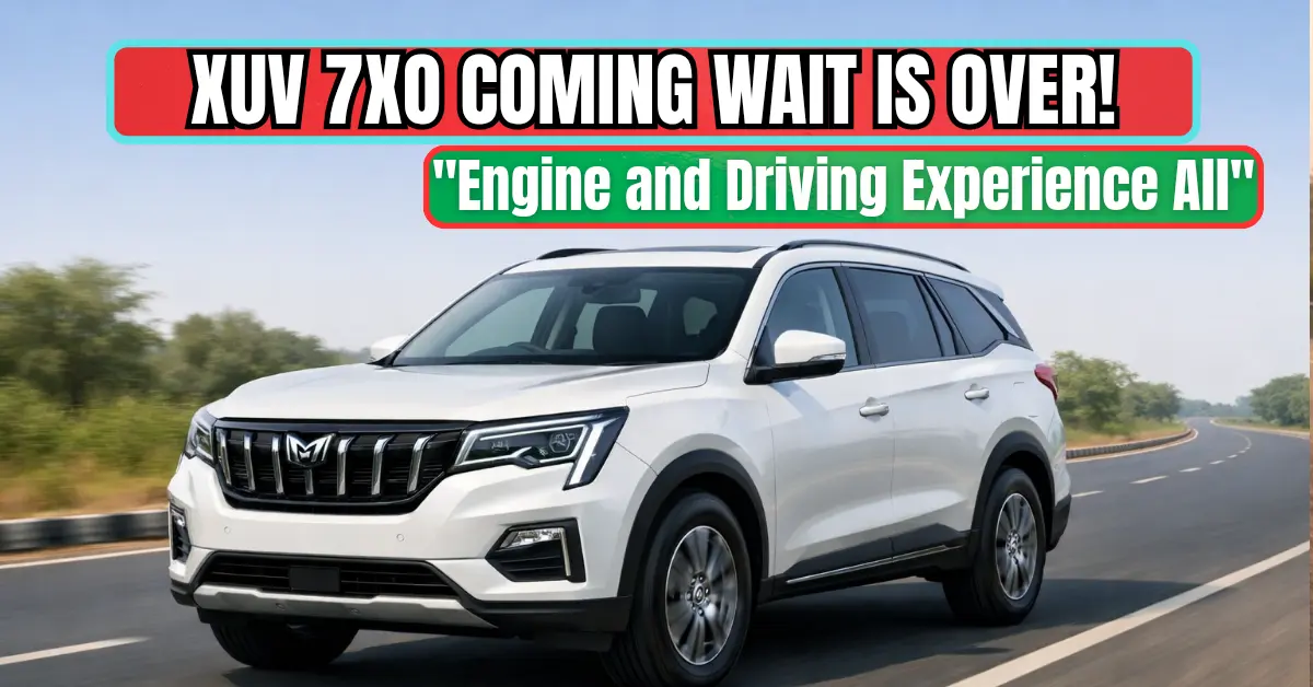 XUV 7XO launch date in india _2026