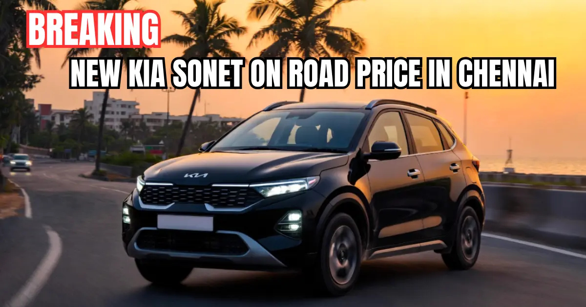 Kia Sonet 2026 On Road Price in Chennai
