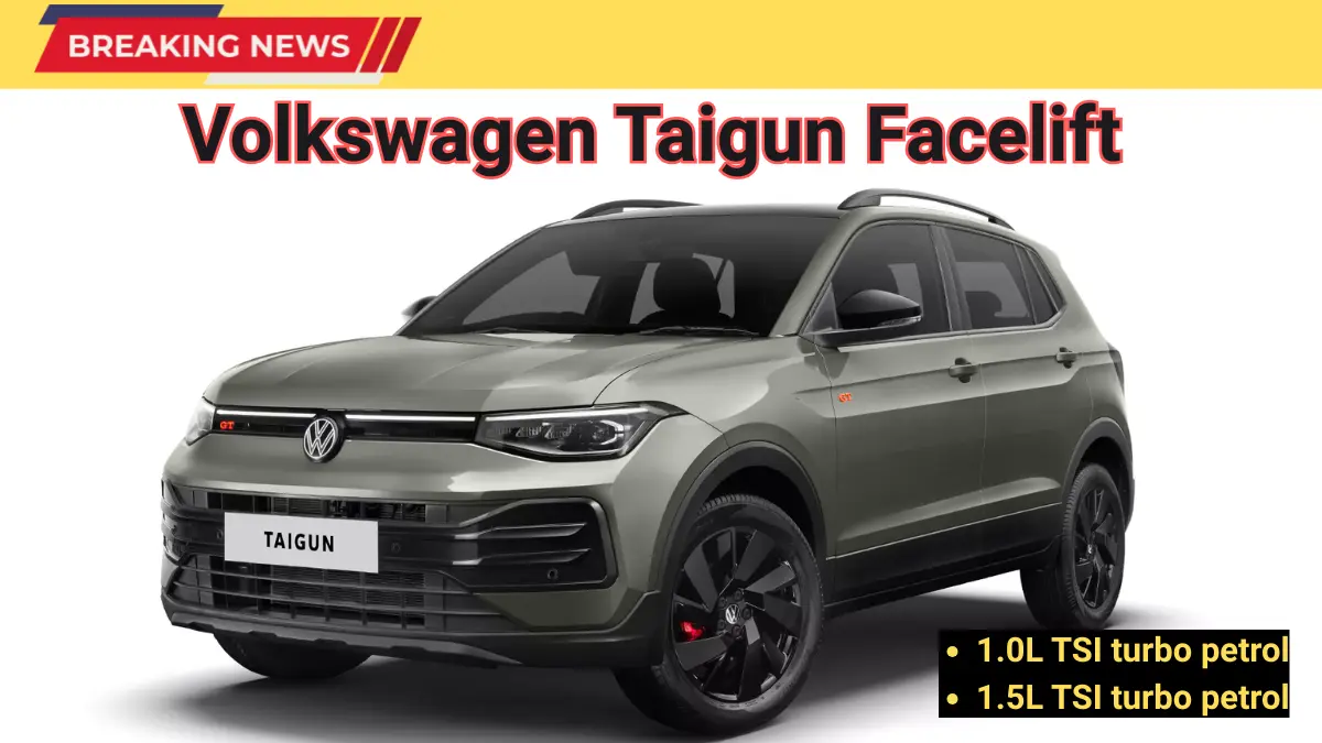 Volkswagen Taigun Facelift Revealed in India