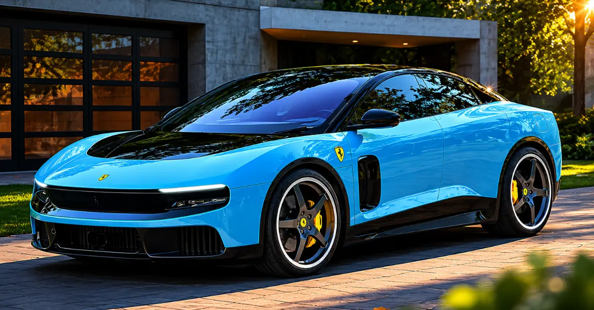 Ferrari Luce Revealed Futuristic EV Design