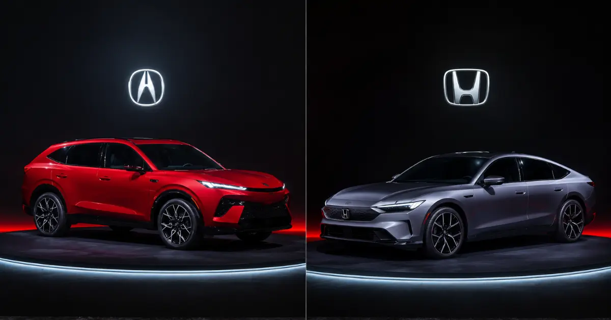 Honda Hybrid Sedan and SUV Prototype