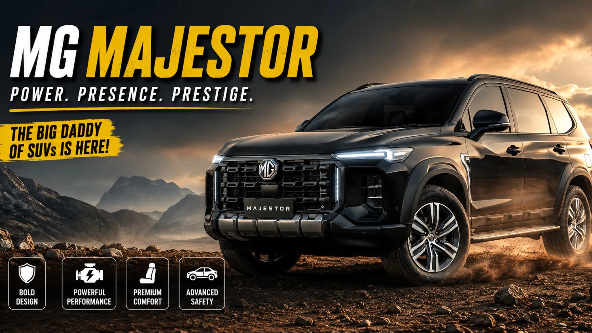 MG Majestor 2026 India Launch