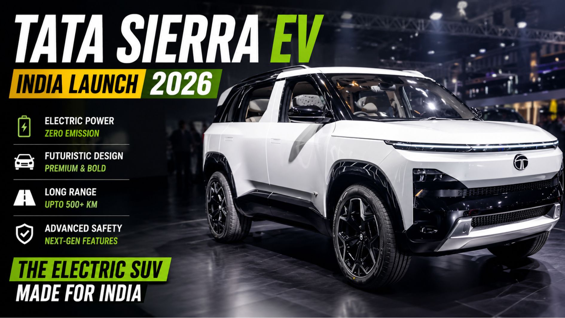 Tata Sierra EV India Launch 2026