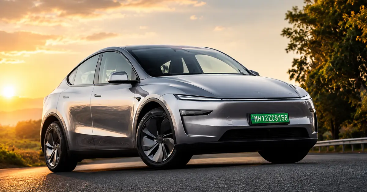 “Tesla Model Y Premium RWD electric SUV showcased with modern aerodynamic design and premium styling”