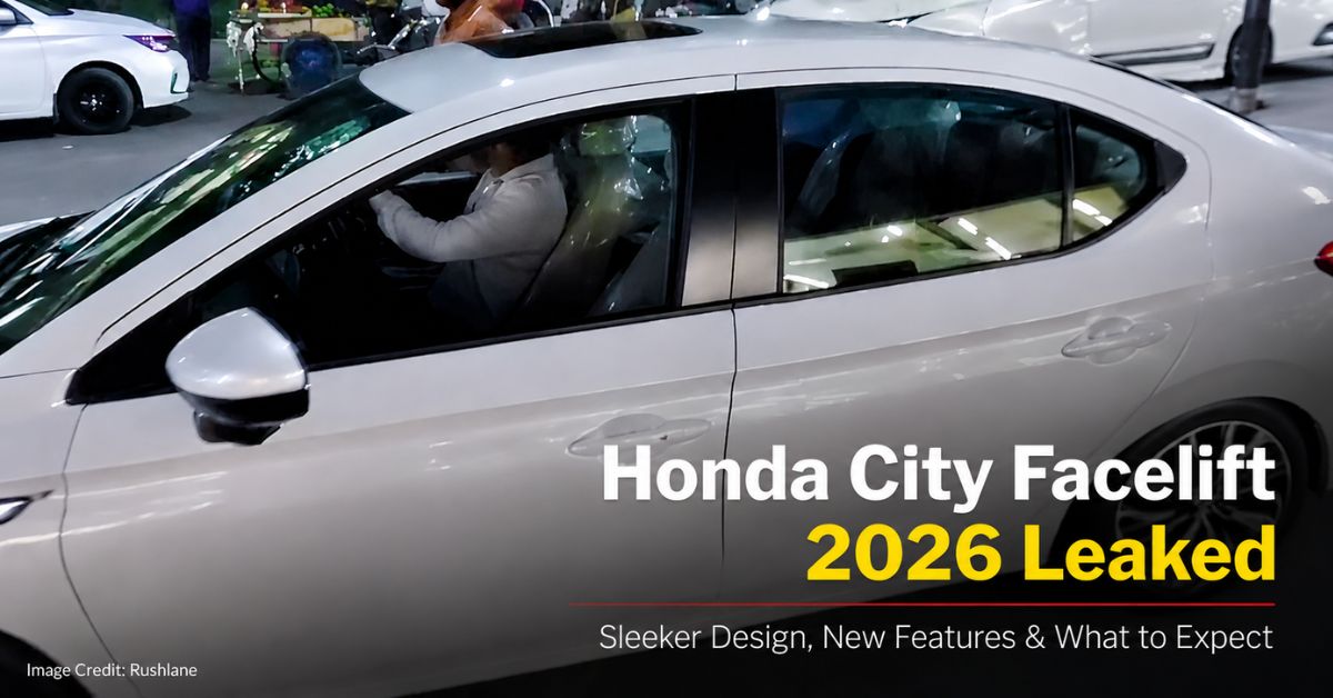 The new Honda City facelift 2026