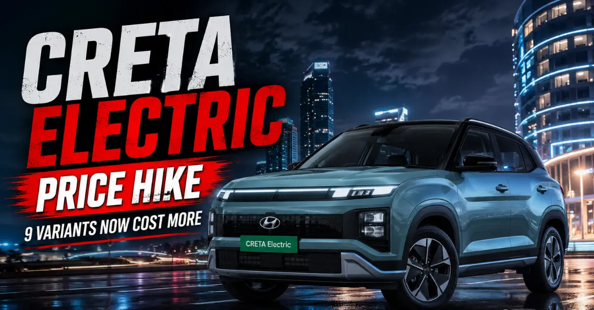 Hyundai Creta Electric price hike