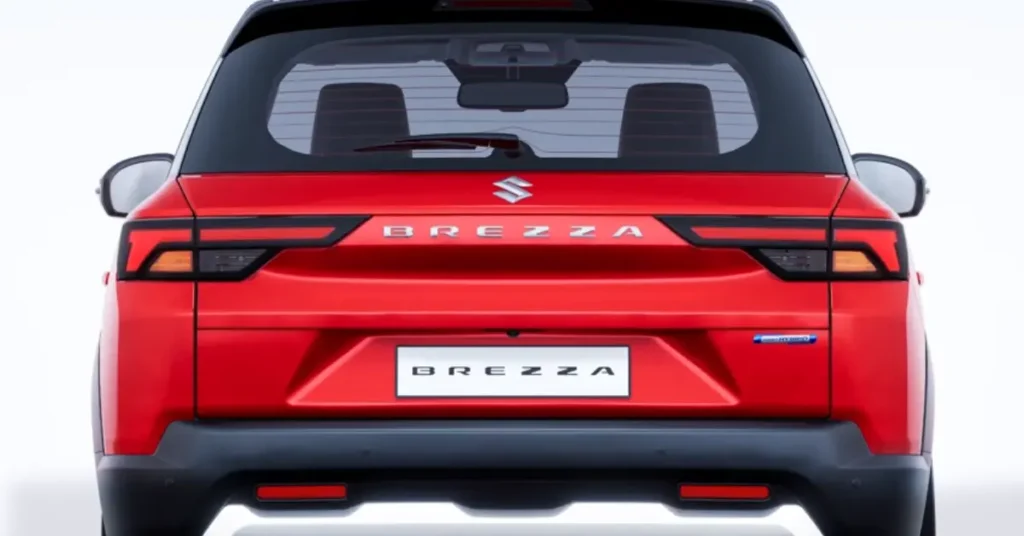 MARUTI BREZZA BACK SIDE