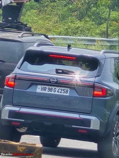 Nissan tekton spy shot