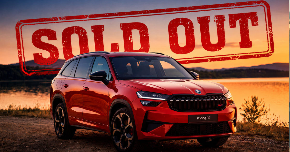 Skoda Kodiaq RS Six Minute sold out