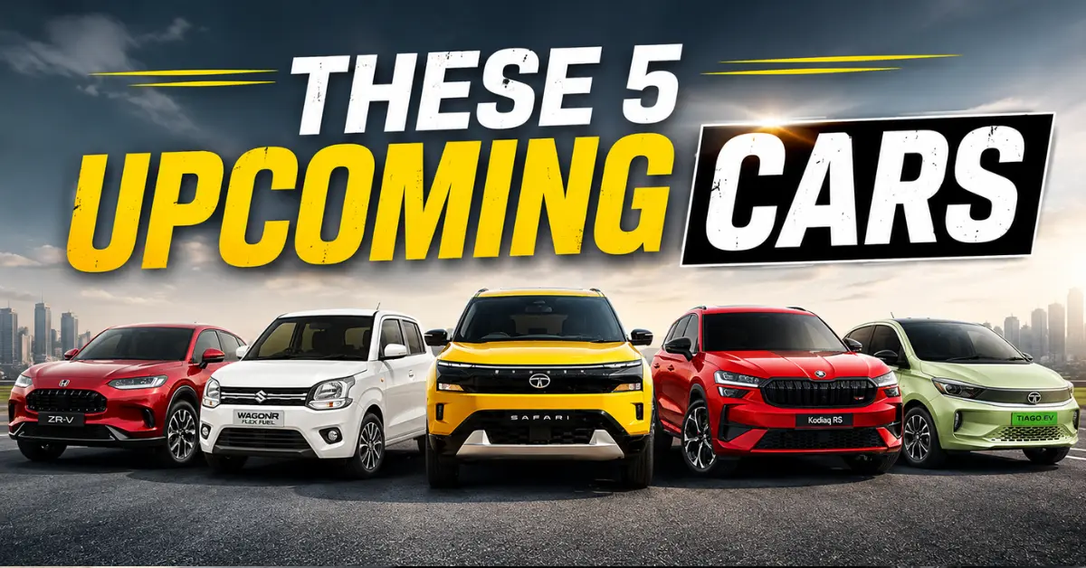 These 5 Upcoming Cars