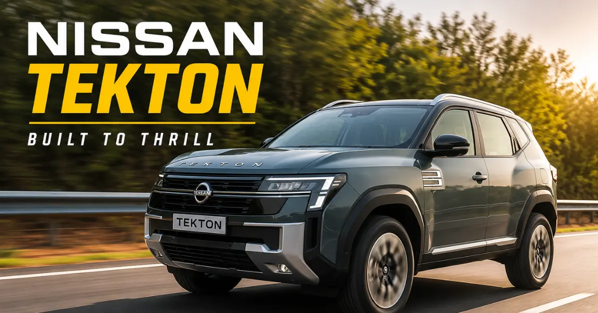 Nissan Tekton Lunched