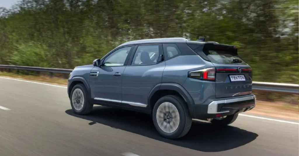 Nissan Tekton on road
