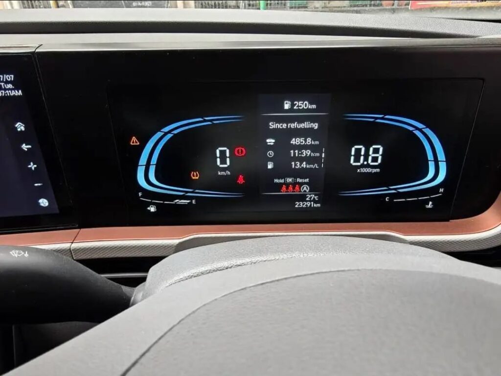 Hyundai Creta E Diesel Digital meter