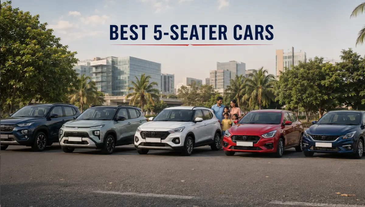 Best 5-seater cars in India 2026 family car comparison