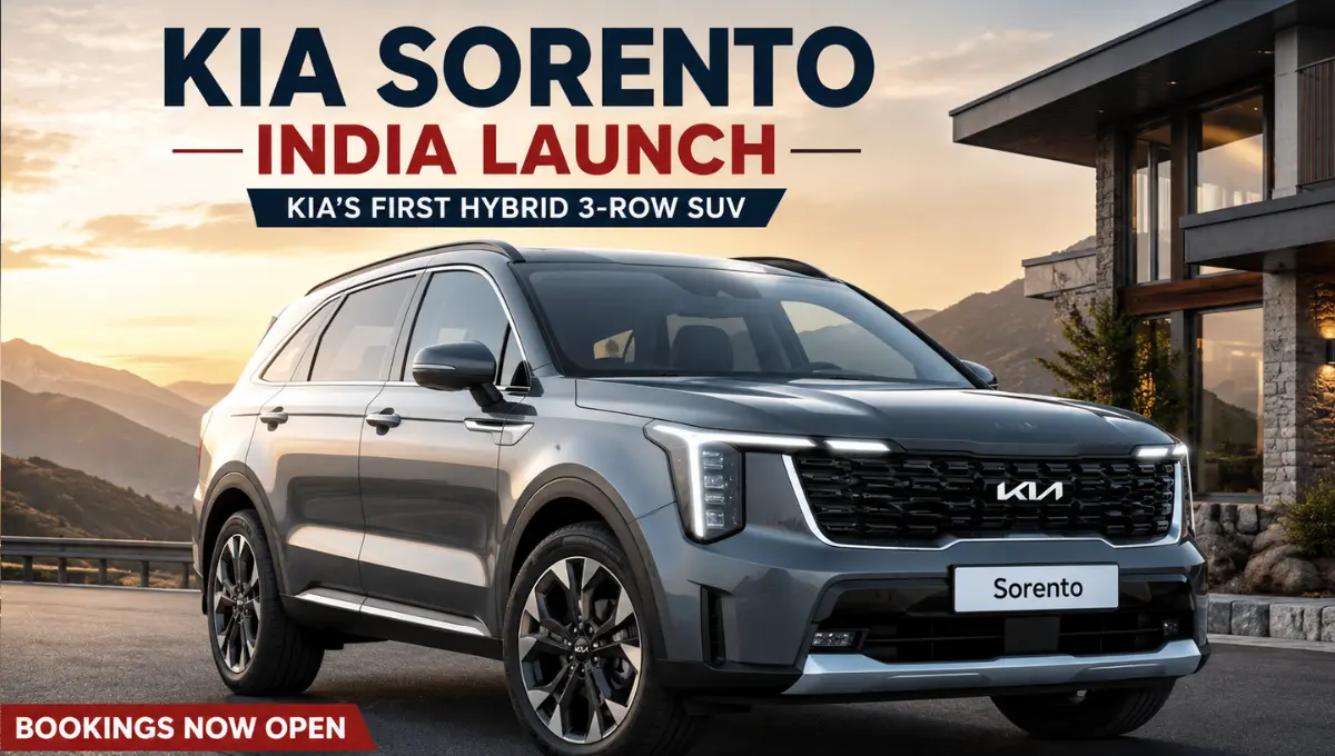 Kia Sorento India Launch