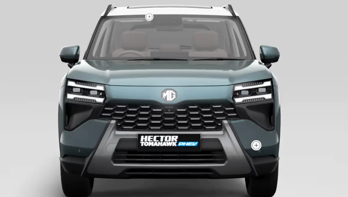 MG Hector Tomahawk EV