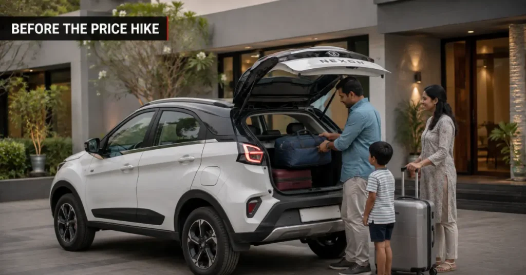 Tata Nexon family SUV ready for a trip before price hike