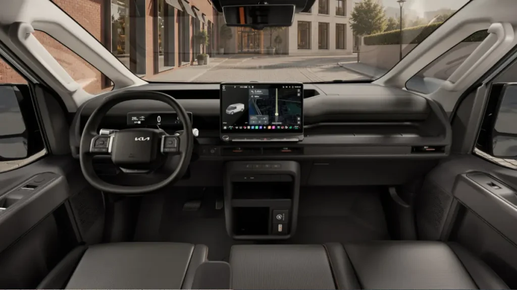Kia PV7 Electric Van interior