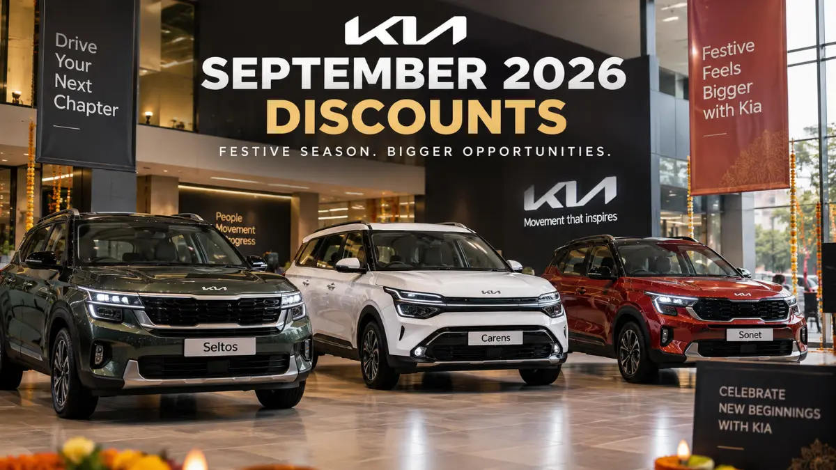 Kia September 2026 Discounts