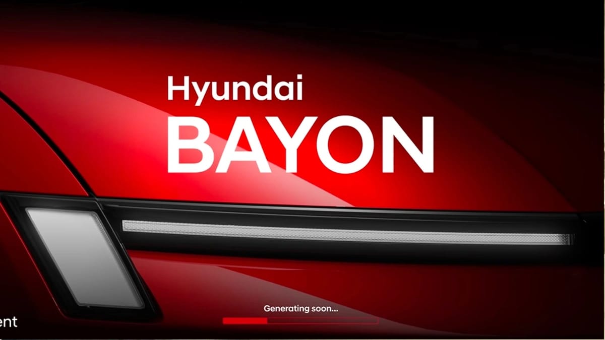 Hyundai Bayon Gets Sharp New LED DRLs: First Look at the Front Design
